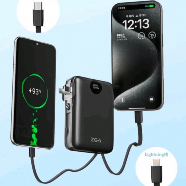 DY25 2in1 plug pins PowerBank