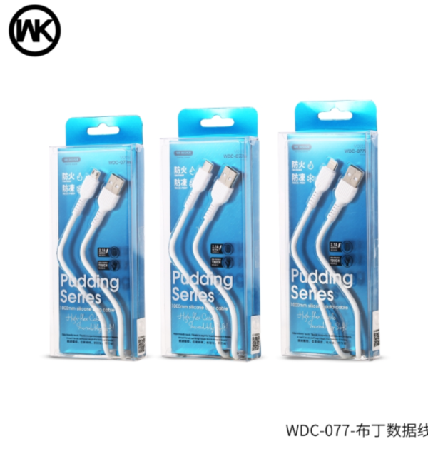 WDC-077m Pudding USB Cable Anti-fire and Antifreezing