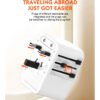 i1251 PD20W+QC18W Universal Travel All-In-One Adapter.