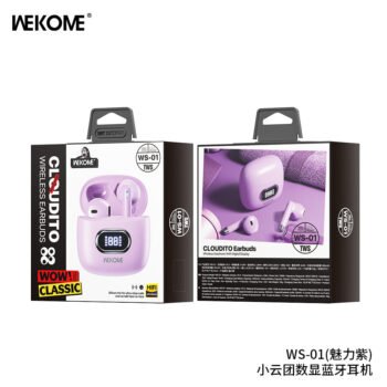 65876896-CAEE-4DA1-95E3-6F0D990C649F.jpg WS-01 Small Cloud Digital Display Wireless Bluetooth Earphone