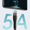 i1226 CB08 5A 3in1 Fast Charging Braided Data Cable