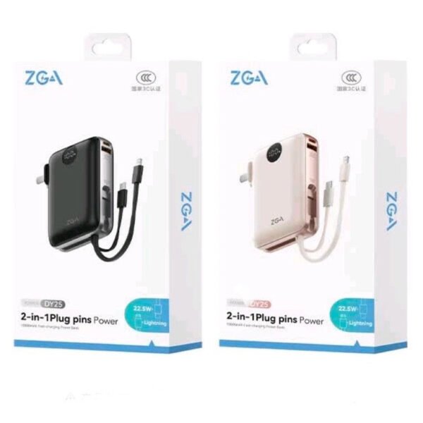 DY25 2in1 plug pins PowerBank