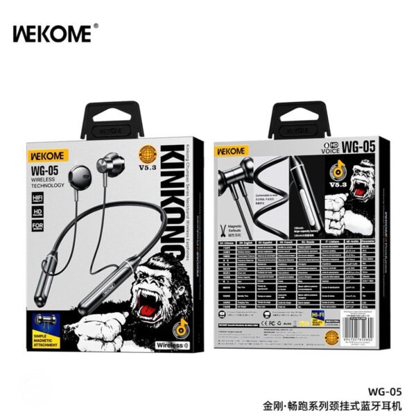 WG-05 Neckband Wireless Earphones
