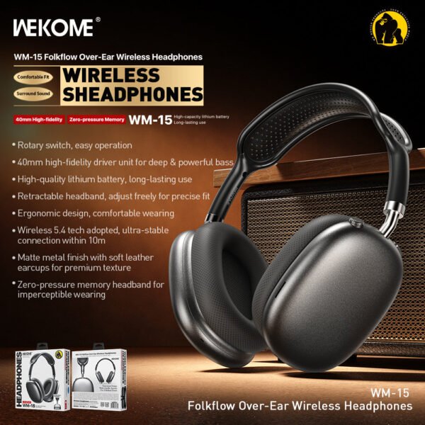 F78386C6-F625-4150-8C29-FCD71817C2AD.jpg WM-15 Folkflow Over-Ear Wireless Headphones