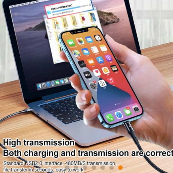 image_101e3257-8018-457d-a124-17daf959a315.jpg WDC-164i 6A 8 Pin Smart Power Off Charging Data Cable